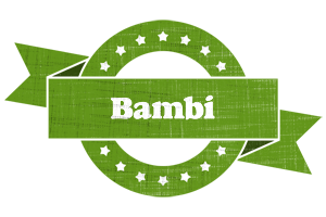 Bambi natural logo