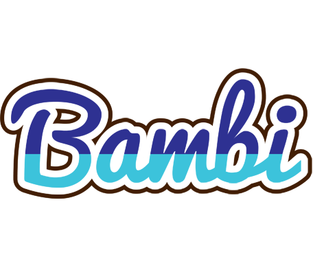 Bambi raining logo