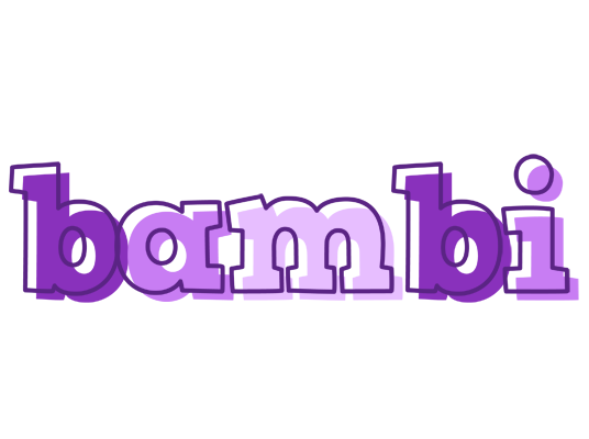 Bambi sensual logo
