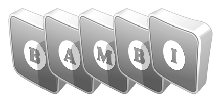 Bambi silver logo