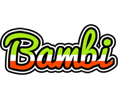 Bambi superfun logo