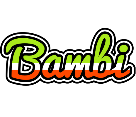 Bambi superfun logo