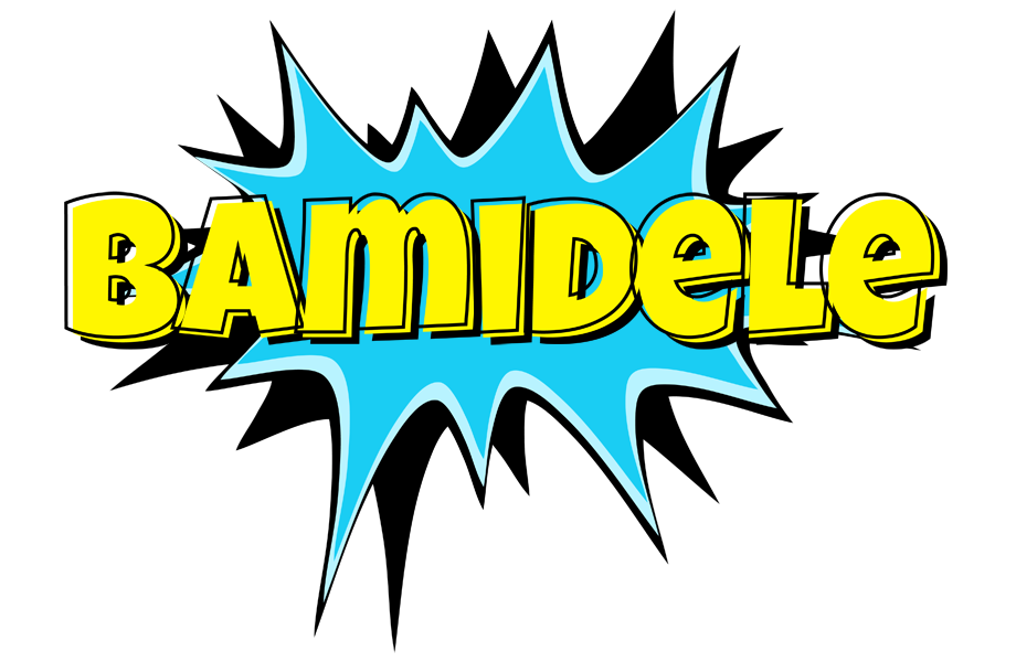 Bamidele amazing logo