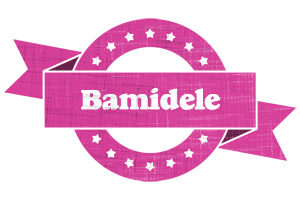 Bamidele beauty logo