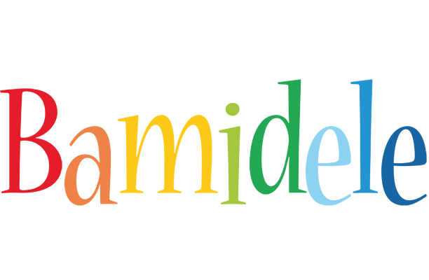 Bamidele birthday logo