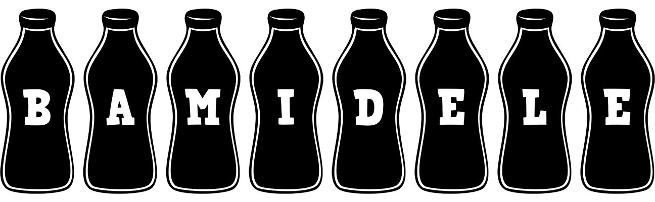 Bamidele bottle logo