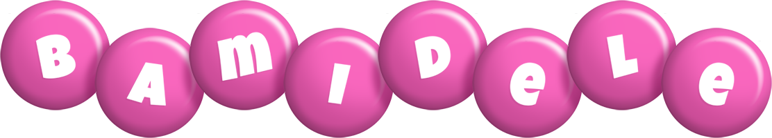 Bamidele candy-pink logo