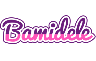 Bamidele cheerful logo