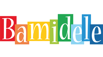 Bamidele colors logo