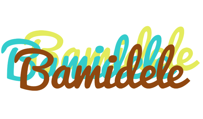 Bamidele cupcake logo