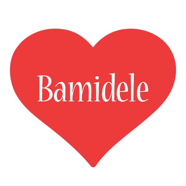 Bamidele love logo