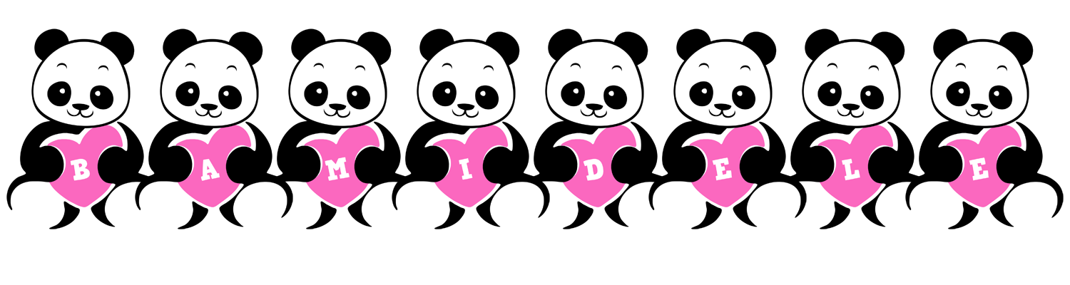 Bamidele love-panda logo