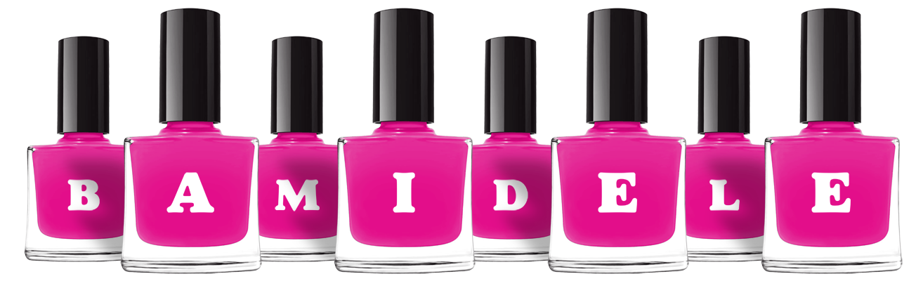 Bamidele nails logo