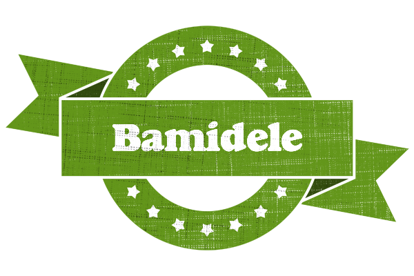 Bamidele natural logo