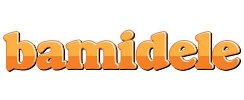 Bamidele orange logo