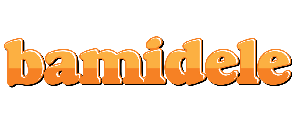 Bamidele orange logo