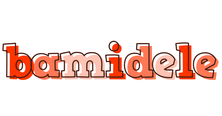 Bamidele paint logo