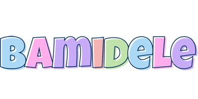 Bamidele pastel logo