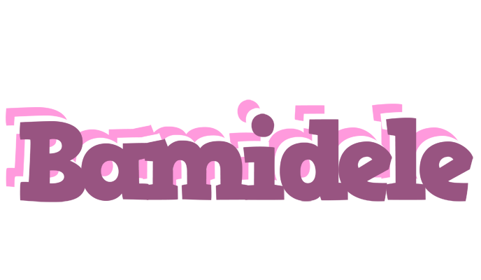 Bamidele relaxing logo
