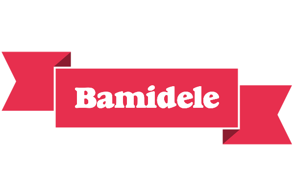 Bamidele sale logo