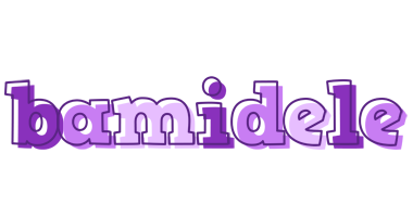 Bamidele sensual logo