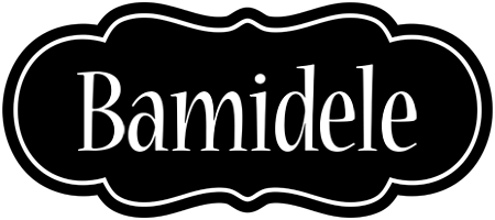 Bamidele welcome logo