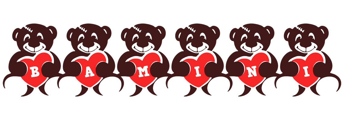 Bamini bear logo