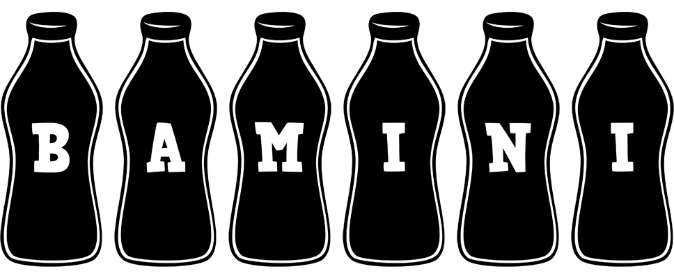 Bamini bottle logo