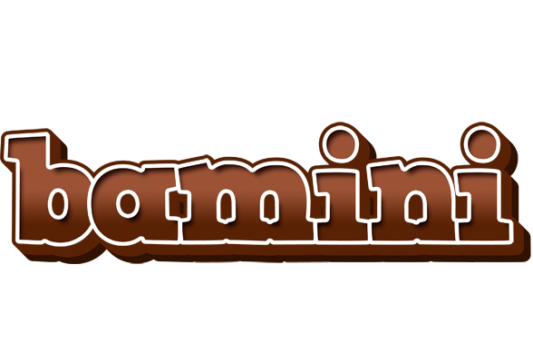 Bamini brownie logo