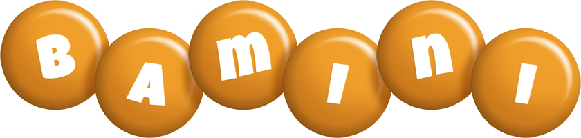 Bamini candy-orange logo