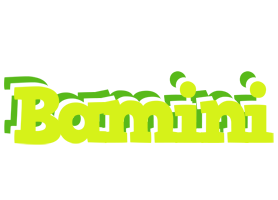 Bamini citrus logo