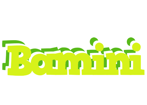 Bamini citrus logo
