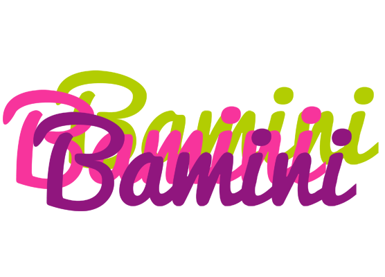 Bamini flowers logo