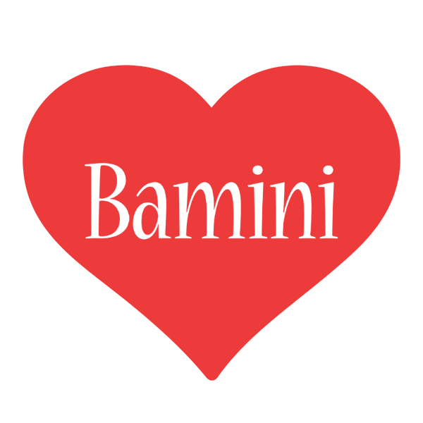 Bamini love logo