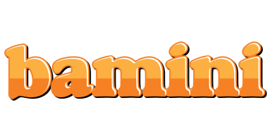 Bamini orange logo