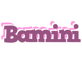 Bamini relaxing logo