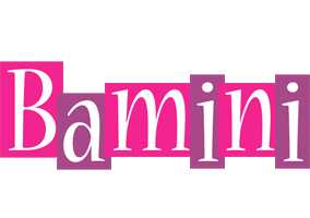 Bamini whine logo