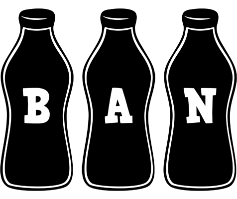 Ban bottle logo