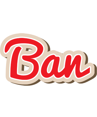 Ban chocolate logo