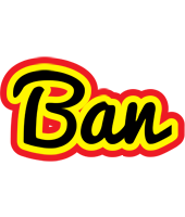Ban flaming logo