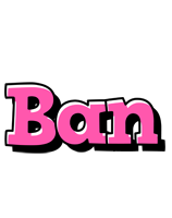 Ban girlish logo