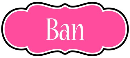 Ban invitation logo