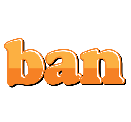 Ban orange logo