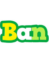 Ban soccer logo