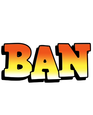 Ban sunset logo