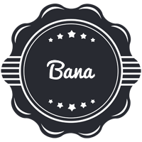 Bana badge logo