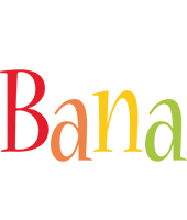 Bana birthday logo