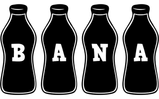 Bana bottle logo