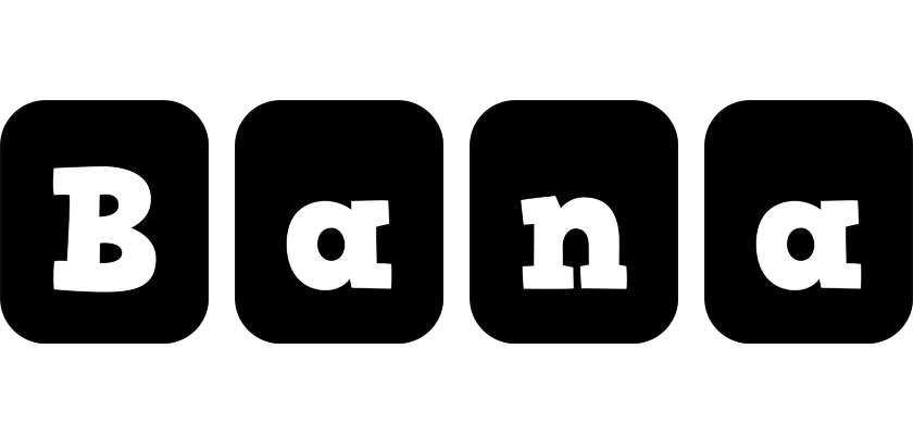 Bana box logo