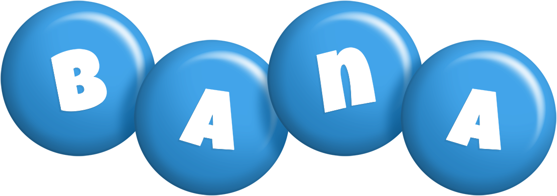 Bana candy-blue logo